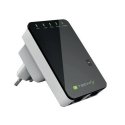 Techly I-WL-REPEATER2 juhtmevaba ruuter Kiire Ethernet Must, Valge Techly I-WL-REPEATER2 juhtmevaba ruuter Kiire Ethernet Must, Valge