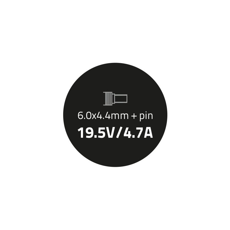 Qoltec 50088.90W toiteadapter ja vaheldi Hoonesisene Must – 3