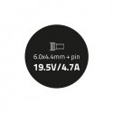 Qoltec 50088.90W power adapter/inverter Indoor Black Qoltec 50088.90W power adapter/inverter Indoor Black