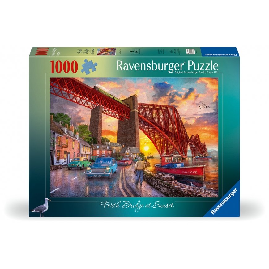 Ravensburger puzzle 1000 pieces Forth Bridge