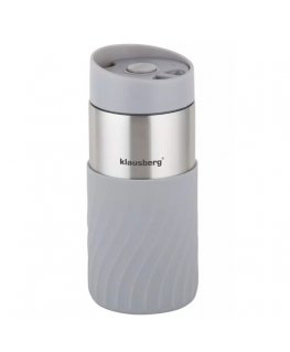 Thermal mug, grey, 300ml Klausberg.
