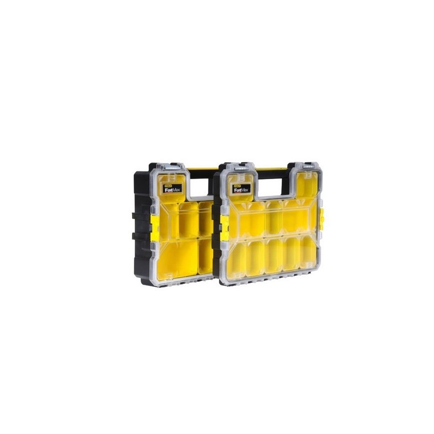 Stanley 1-97-517 įrankių dėžė Juoda, Permatomas, Geltona – 3