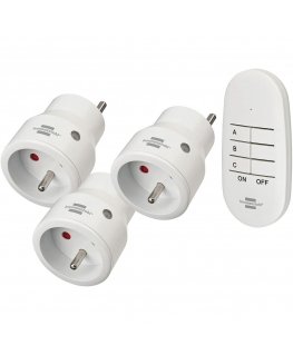 Kištuko lizdas Brennenstuhl Balta 2300 W 230 V (3 vnt.)