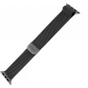 Fixed smartwatch mesh strap, Apple Watch 42 / 44 / 45 / 49 mm, black Fixed smartwatch mesh strap, Apple Watch 42 / 44 / 45 / 49 mm, black