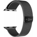 Fixed smartwatch mesh strap, Apple Watch 42 / 44 / 45 / 49 mm, black Fixed smartwatch mesh strap, Apple Watch 42 / 44 / 45 / 49 mm, black