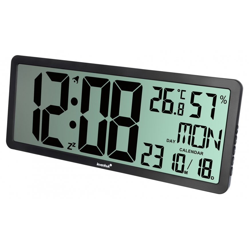 Levenhuk Wezzer Tick H80 Clock Thermometer