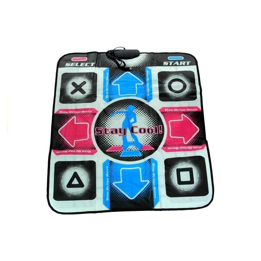 Lean Toys Mat Dancing Platform USB CD 80 cm x 90 cm