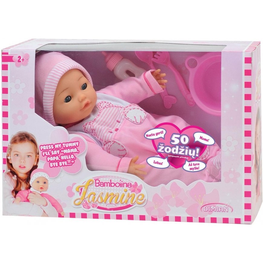 Smily BAMBOLINA talking doll Jasmine