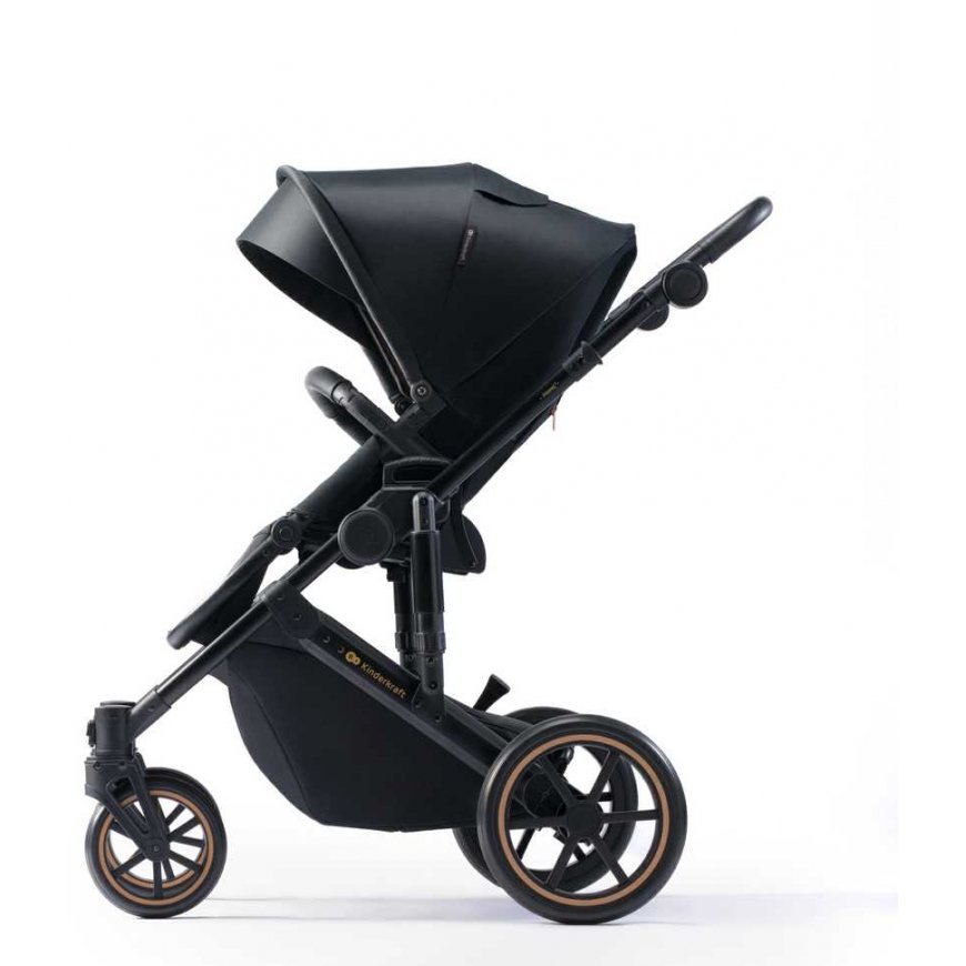 KINDERKRAFT universal stroller 3in1 PRIME 2 3IN1 MINK PRO VENEZIAN Black, KSPRIM02BLK300I – 2