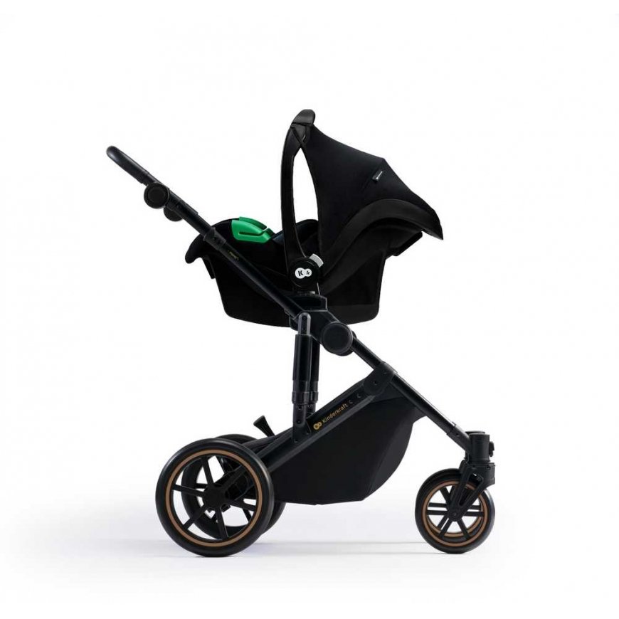 KINDERKRAFT universal stroller 3in1 PRIME 2 3IN1 MINK PRO VENEZIAN Black, KSPRIM02BLK300I – 3