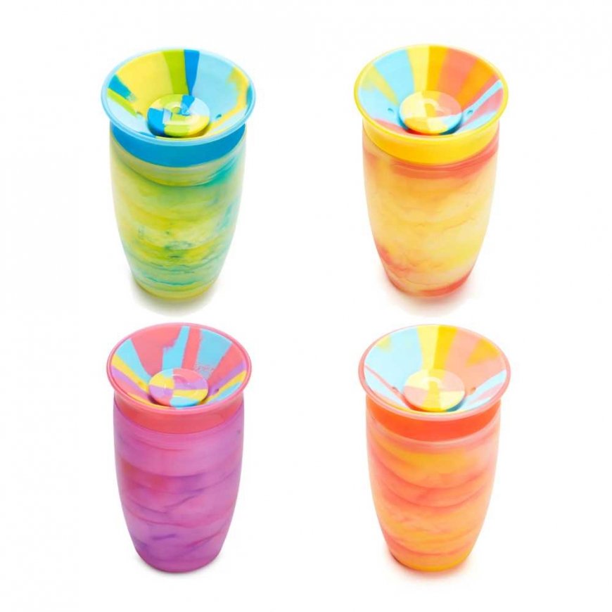 Munchkin Miracle SPY Tropical Swirl non-spill cup - drinker 296 ml (many colors)