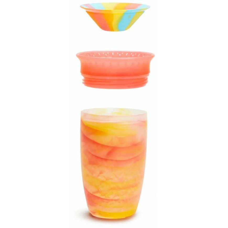 Munchkin Miracle SPY Tropical Swirl neišsiliejantis puodelis - gertuvė 296 ml (daug spalvų) – 5
