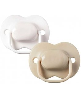 TOMMEE TIPPEE lateksiniai čiulptukai, apvalūs 0-6 mėn., 2 vnt., 433532