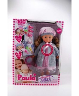 BAMBOLINA latviškai kalbanti lėlė Paula, BD1679BLV