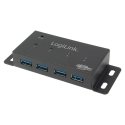 LogiLink UA0149 хаб-разветвитель 5000 Мбит/с Серый LogiLink UA0149 хаб-разветвитель 5000 Мбит/с Серый