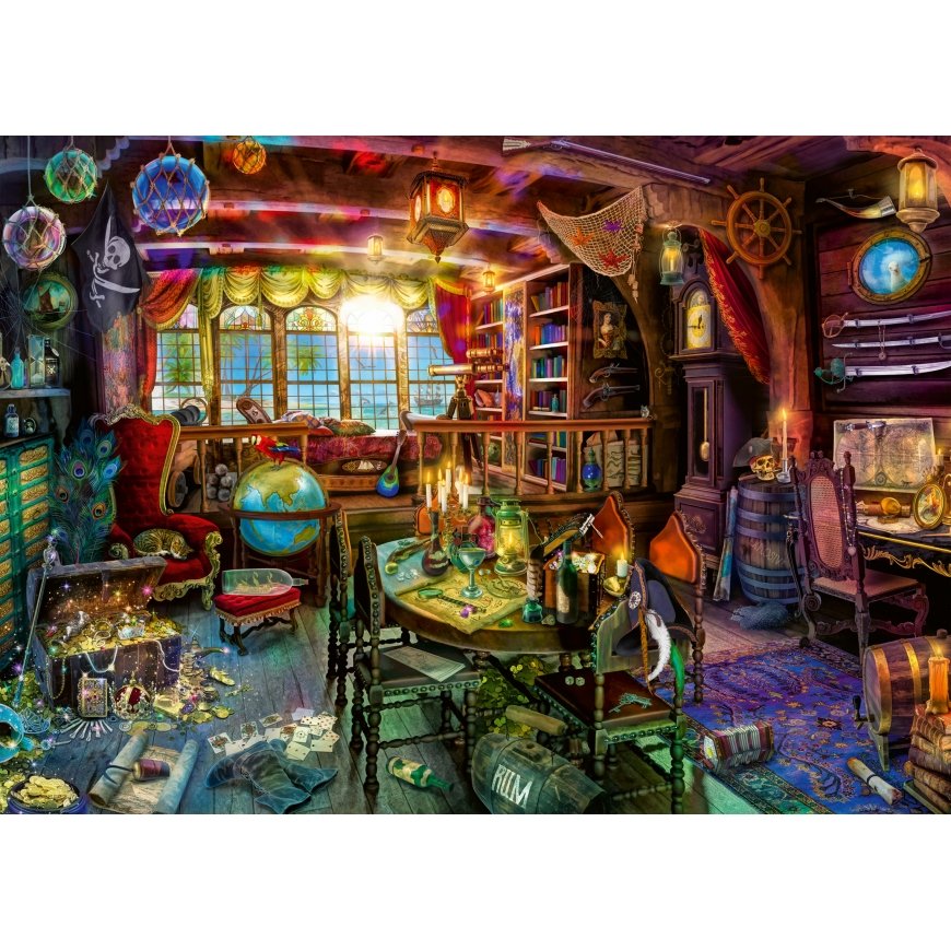 Ravensburger pusle 1000 tk Piraatide elu – 2