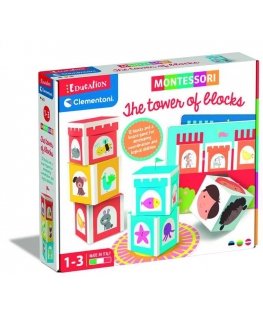 Clementoni TOY CUBE TOWER MONTESSORY 50934