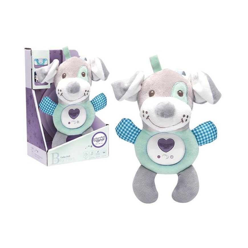 Interaktyvus minkštas žaislas migdukas - Šuniukas su šviesos ir garso efektais, Cuddly Toy iš Woopie – 2