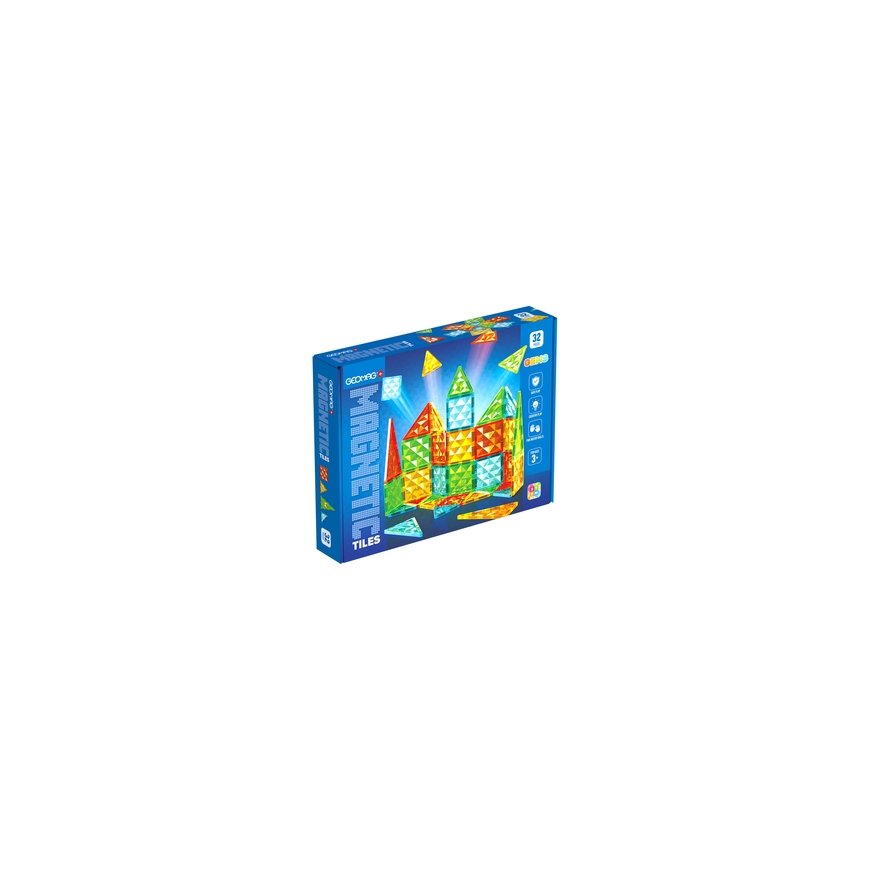 Geomag Gems 32 magnetic tiles – 2