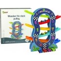 Lean Sport Lean Toys Wooden slide 6 levels car numbers Lean Sport Lean Toys Wooden slide 6 levels car numbers