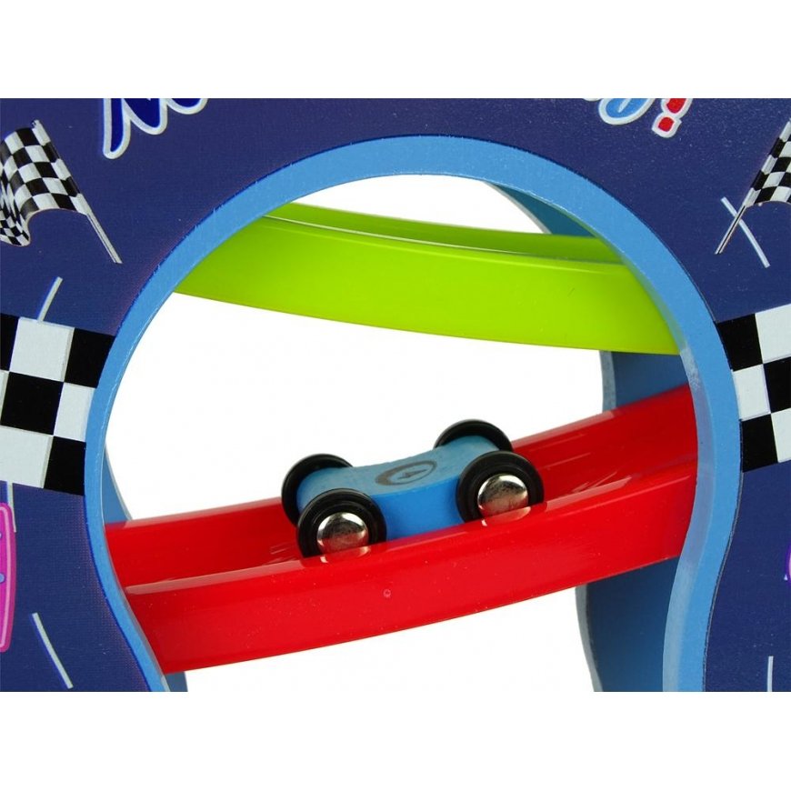 Lean Sport Lean Toys Wooden slide 6 levels car numbers – 4