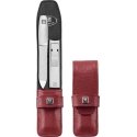 ZWILLING TWINOX Travel set - red leatherette, 2 elements ZWILLING TWINOX Travel set - red leatherette, 2 elements
