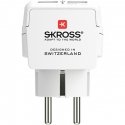 Skross 1.500282 адаптер сетевой вилки Тип C (Europlug) Тип C (Europlug)+Тип F Белый Skross 1.500282 адаптер сетевой вилки Тип C (Europlug) Тип C (Europlug)+Тип F Белый