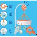 CANPOL BABIES muzikinė karusėlė kūdikio lovelei, FOX, 75/201 CANPOL BABIES muzikinė karusėlė kūdikio lovelei, FOX, 75/201
