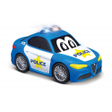 BB JUNIOR Police car Giulia Alfa Romeo lighting and playing, 16-81211