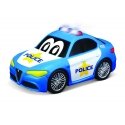 BB JUNIOR Police car Giulia Alfa Romeo lighting and playing, 16-81211