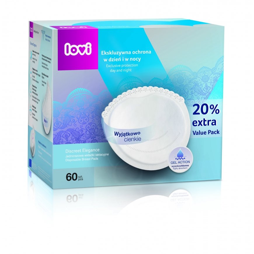 LOVI bra pads DAY&NIGHT, 60 pcs., 19/607new