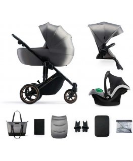 KINDERKRAFT universal stroller 3in1 PRIME 2 3IN1 MINK PRO SHADOW Grey, KSPRIM02GRY300I