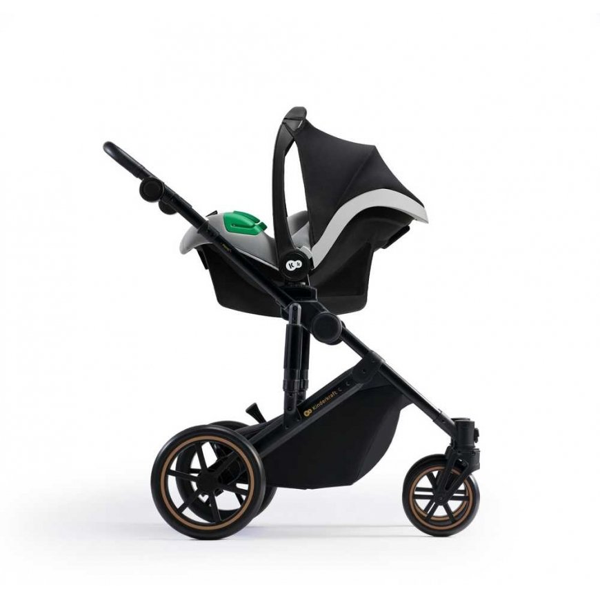 KINDERKRAFT universalus vežimėlis 3in1 PRIME 2 3IN1 MINK PRO SHADOW Pilkas, KSPRIM02GRY300I – 3