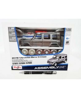 MAISTO DIE CAST 1:25 Surenkamas metalinio automobilio rinkinys 35pcs. Mercedes Benz G-Class 2019, 39536
