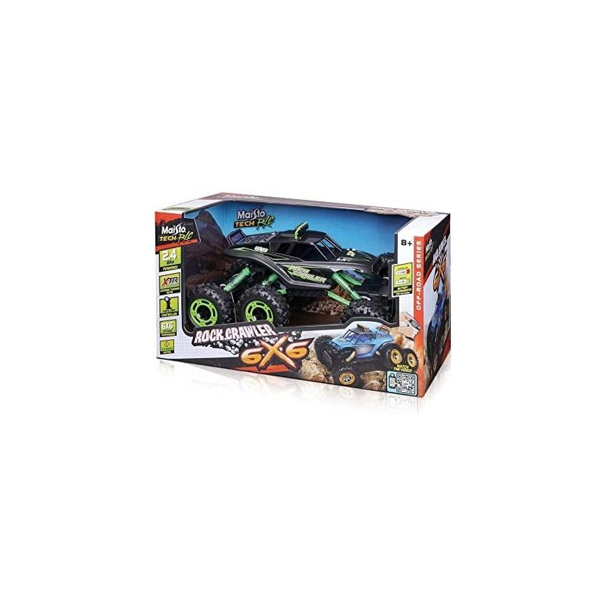 MAISTO TECH controlled car Rock Crawler 6x6, 82745 – 3