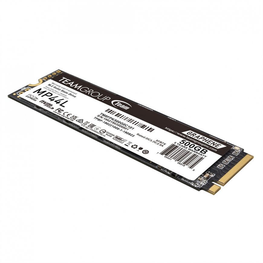 Team Group MP44L TM8FPK500G0C101 SSD diskas 500 GB M.2 PCI Express 4.0 NVMe SLC – 3