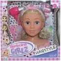 BAMBOLINA Doll head for decoration with accessories, BD1247 BAMBOLINA Doll head for decoration with accessories, BD1247