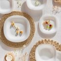 Serwis obiadowy Carine White dla 6 osob 19-elementowy LUMINARC (salaterka kwadarowa) Serwis obiadowy Carine White dla 6 osob 19-elementowy LUMINARC (salaterka kwadarowa)