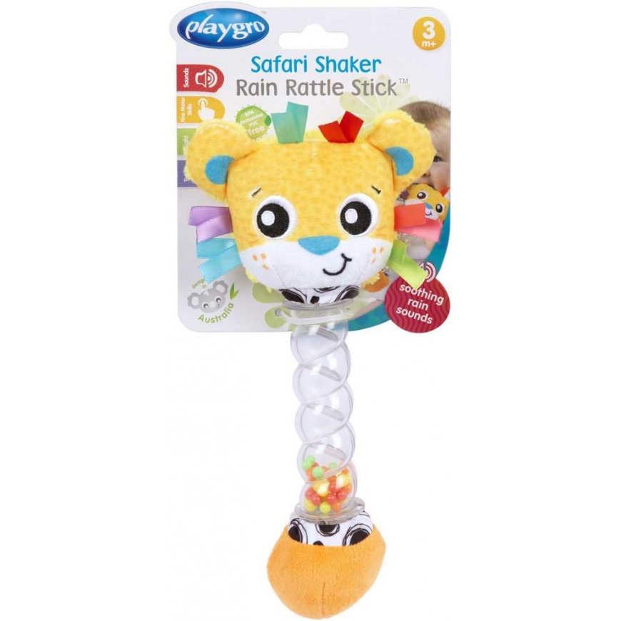 PLAYGRO rattle Safari Shaker Rain, 188797 – 4