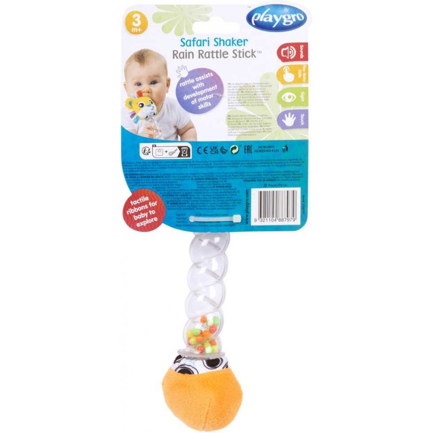 PLAYGRO rattle Safari Shaker Rain, 188797 – 5