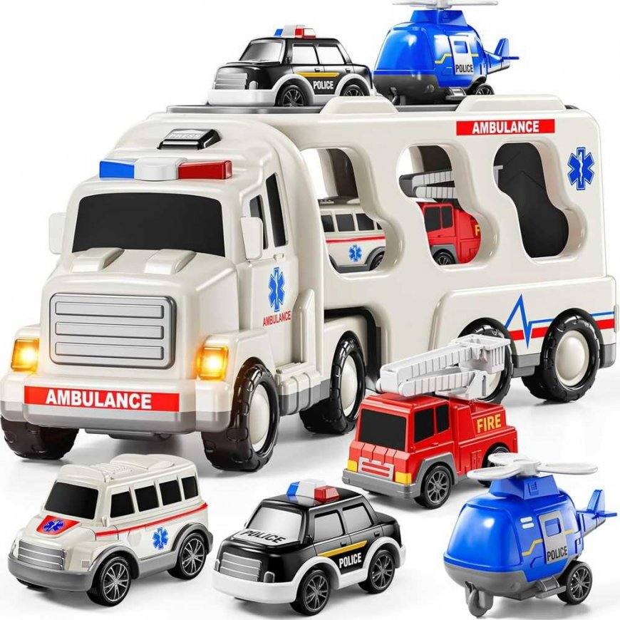 WOOPIE Laweta Drogowa set 5 Aut - Ambulance – 2