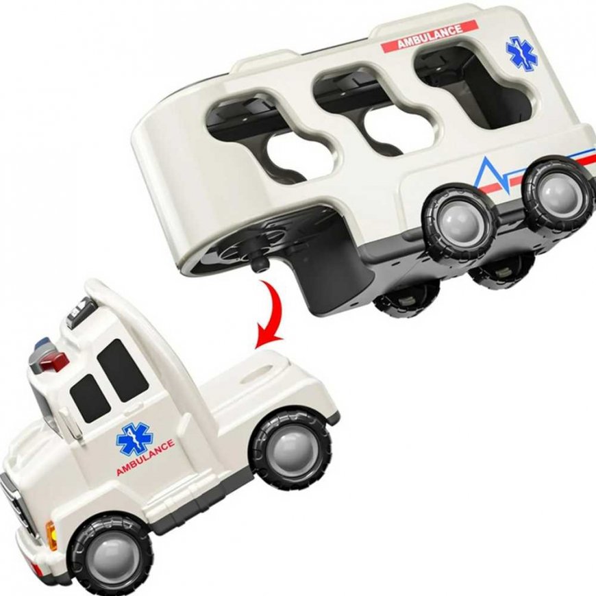 WOOPIE Laweta Drogowa set 5 Aut - Ambulance – 3