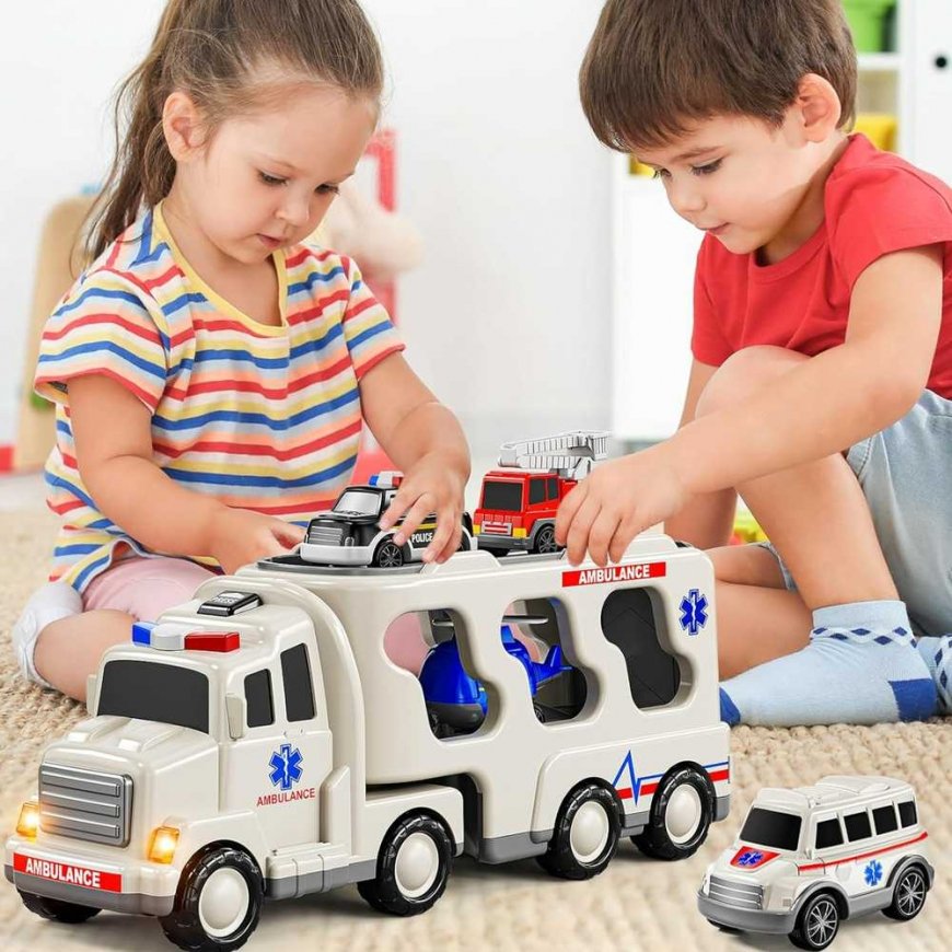 WOOPIE Laweta Drogowa set 5 Aut - Ambulance – 5