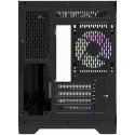 Darkflash Darflash FT418 kompiuterio dėklas + 6 aRGB ventiliatoriai (juodi)