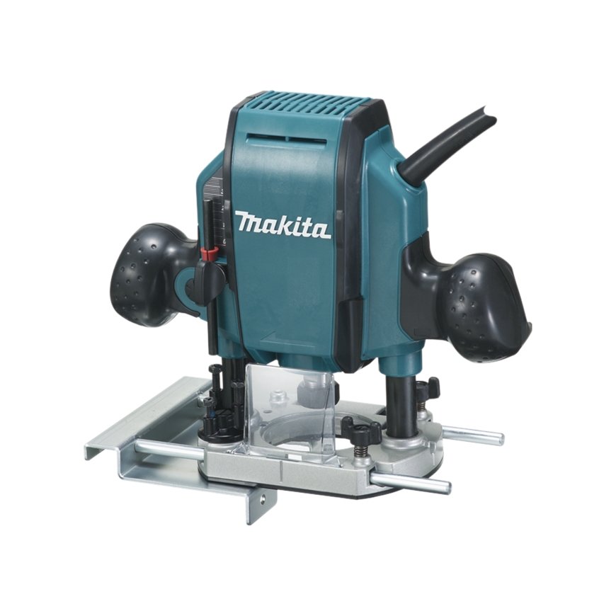 Makita RP0900 frēzmašīna un trimmeris Melns