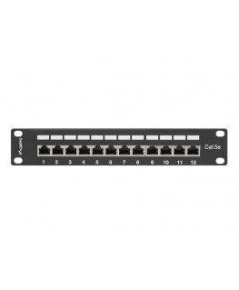 Lanberg PPF5-9012-B patch panel 1U