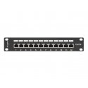 Lanberg PPF5-9012-B komutacinė panelė 1U Lanberg PPF5-9012-B komutacinė panelė 1U