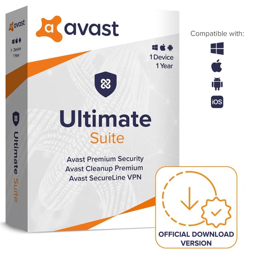 Avast Ultimate - IS, VPN, Cleanup (1 device) - 1 year DE | Download & Product Key – 2