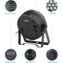 LIGHT4ME PENTA PAR 8x12W MKII RGBWA- RGB LED spotlight LIGHT4ME PENTA PAR 8x12W MKII RGBWA- RGB LED spotlight