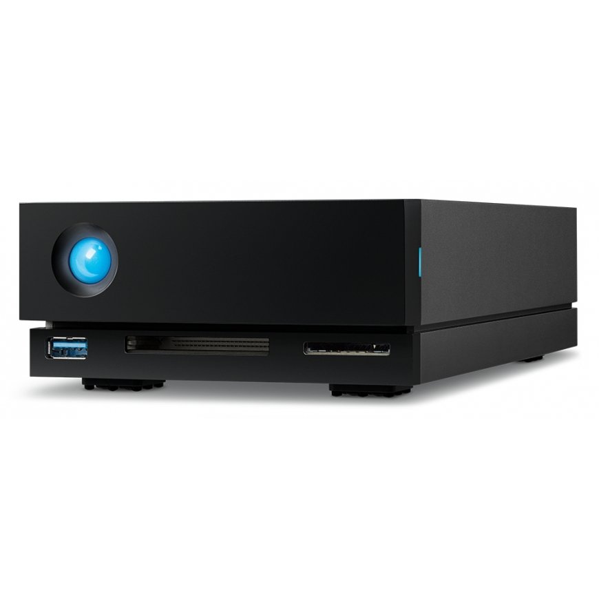 LaCie 1big Dock ārējais cietais disks 24 TB 7200 RPM 3.5" USB Type-A / USB Type-C 3.2 Gen 1 (3.1 Gen